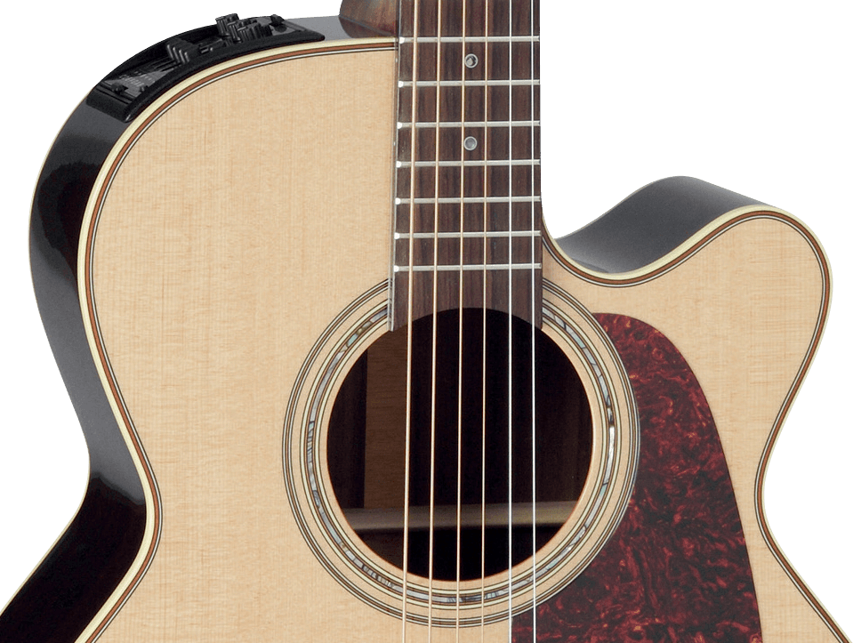 Takamine P5nc Pro Japan Nex Mini Jumbo Cw Epicea Palissandre Ctp3 - Natural Gloss - Elektroakustische Gitarre - Variation 2