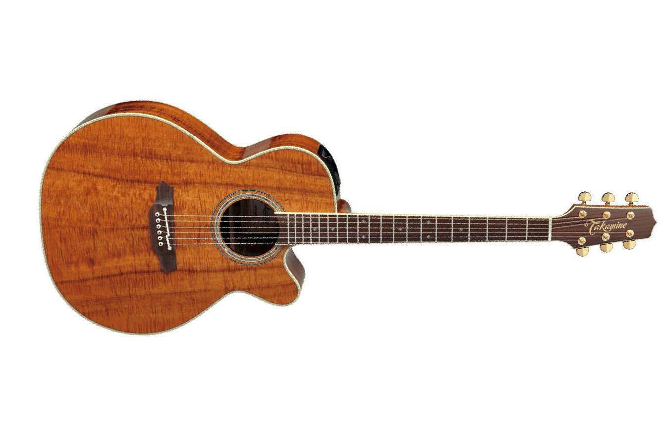 Takamine Ef508kc Legacy Japan Nex Mini Jumbo Cw Tout Koa Ct4b Ii - Natural - Elektroakustische Gitarre - Variation 1