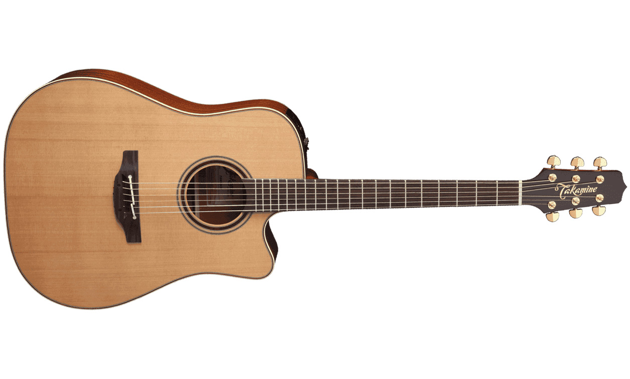 Takamine Tan10c-r Reissue Legacy Dreadnought Cw Cedre Sapele 2016 - Natural Satin - Westerngitarre & electro - Variation 1