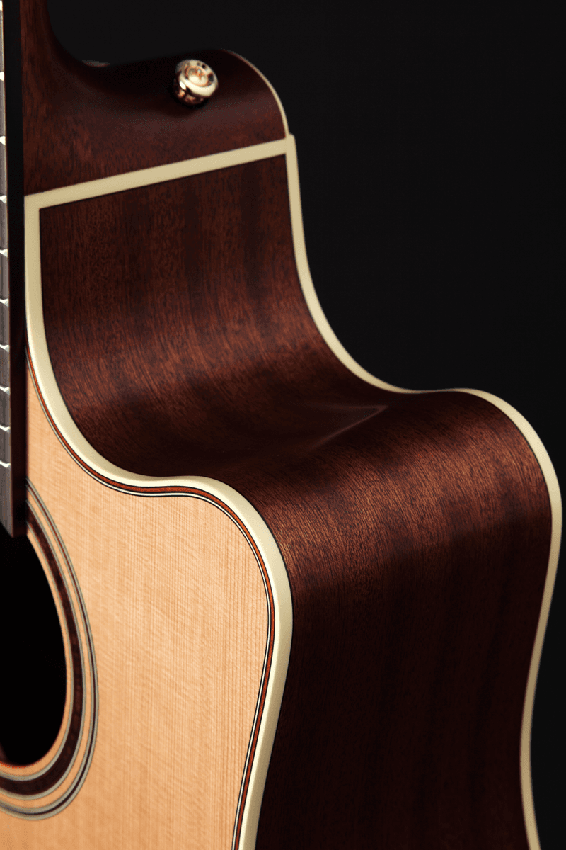 Takamine Tan10c-r Reissue Legacy Dreadnought Cw Cedre Sapele 2016 - Natural Satin - Westerngitarre & electro - Variation 4