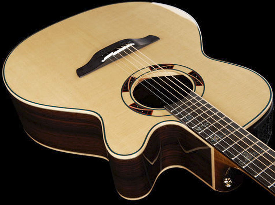 Takamine Tsf48c Legacy Nex Grand Auditorium Cw Epicea Palissandre Ctp-3 - Natural - Elektroakustische Gitarre - Variation 2