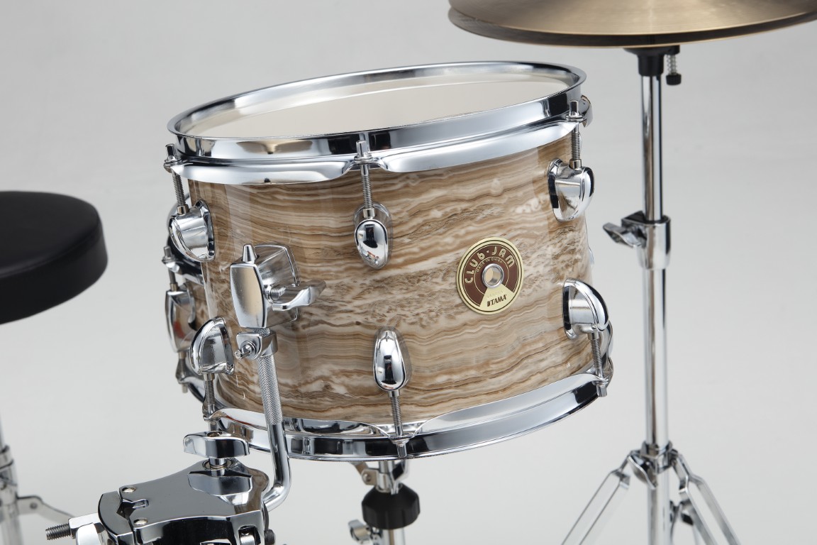 Tama Club-jam - 4 FÛts - Cream Marble Wrap - Jazz Akustik Schlagzeug - Variation 1