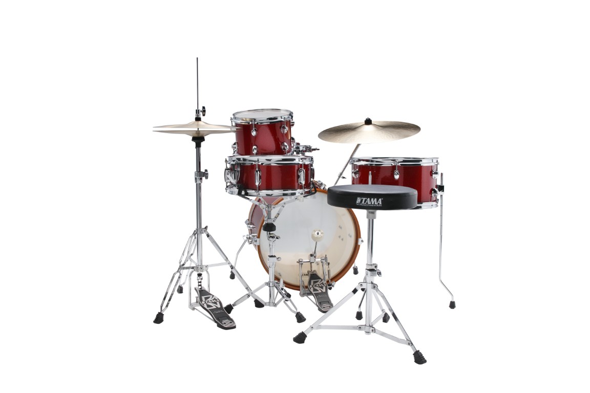 Tama Club-jam - 4 FÛts - Candy Apple Mist - Jazz Akustik Schlagzeug - Variation 5