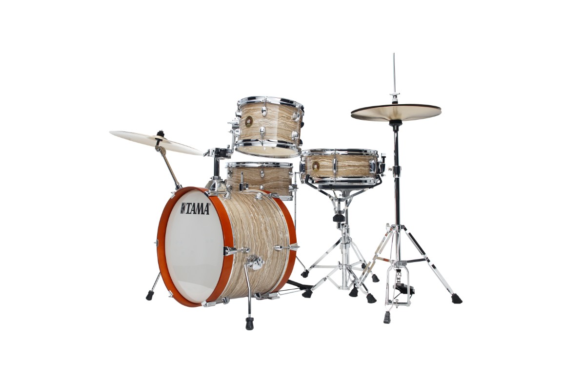 Tama Club-jam - 4 FÛts - Cream Marble Wrap - Jazz Akustik Schlagzeug - Variation 6