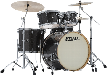 Tama Ck52krs-mgd Superstar Ck Maple 22 - 5 FÛts - Midnight Gold Sparkle - Standard Akustik Schlagzeug - Main picture