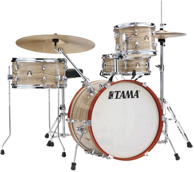 Tama Club-jam - 4 FÛts - Cream Marble Wrap - Jazz Akustik Schlagzeug - Main picture