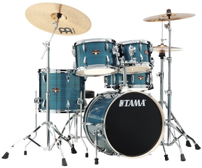 Tama Imperialstar 18'' - 5 FÛts - Hairline Blue - Jazz Akustik Schlagzeug - Main picture
