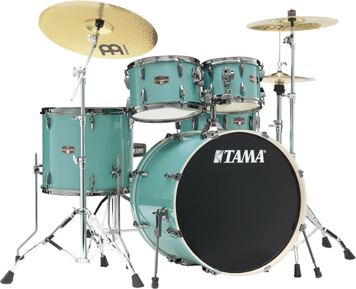 Tama Imperialstar 22'' - 5 FÛts - Sky Blue Mist - Bühne Akustik Schlagzeug - Main picture