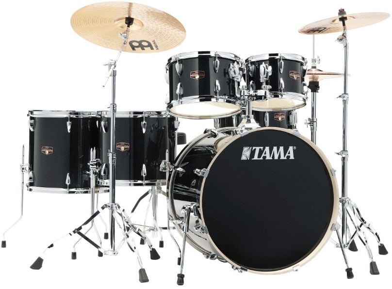 Tama Imperialstar 22'' - 6 FÛts Et + - Hairline Black - Akustik Schlagzeug Rock - Main picture