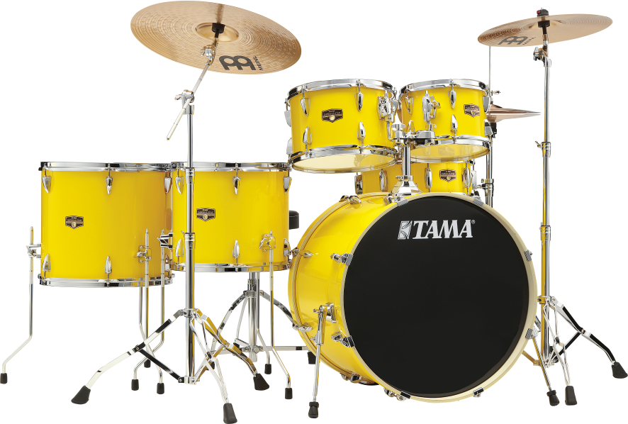 Tama Imperialstar 22'' - 6 FÛts Et + - Electric Yellow - Akustik Schlagzeug Rock - Main picture