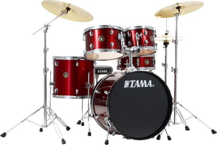 Tama Rm52nfh6wr  Rythm Mate Fusion 22 Sans Cymbales - 5 FÛts - Wine Red - Akustik Schlagzeug Fusion - Main picture