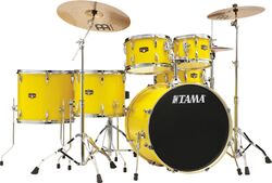 Akustik schlagzeug rock Tama Imperialstar 22'' - 6 kessel und mehr - Electric yellow
