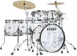 Standard akustik schlagzeug Tama MBA52RZBNS-CI Starclassic Mirage - 5 Kessel - Crystal Ice