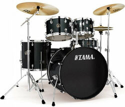 Standard akustik schlagzeug Tama Rhythm Mate Kit 22 - 5 kessel - Bk