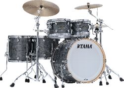 Akustik schlagzeug fusion Tama STARCLASSIC KIT 4 FUTS WALNUT BIRCH - Charcoal onyx