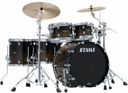 Akustik schlagzeug fusion Tama Starclassic Kit Walnut / Birch - Transparent mocha fade