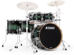 Standard akustik schlagzeug Tama Starclassic Performer 22 - 5 kessel - Molten steel blue burst
