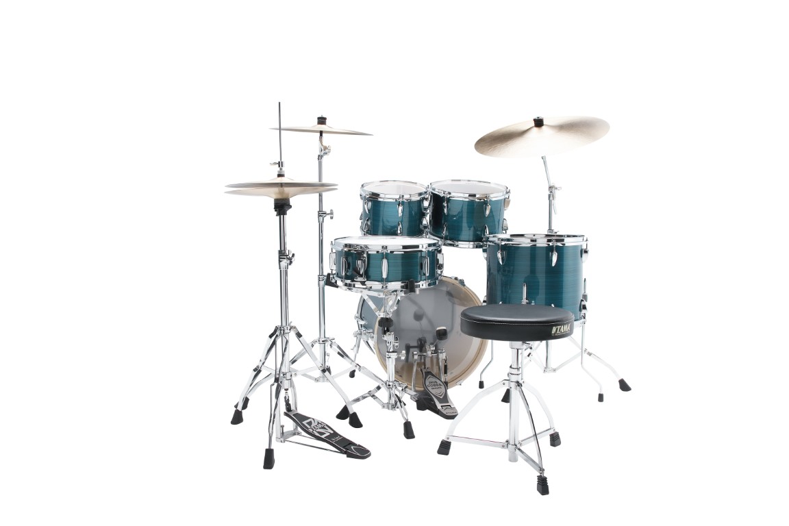 Tama Imperialstar 18'' - 5 FÛts - Hairline Blue - Jazz Akustik Schlagzeug - Variation 5