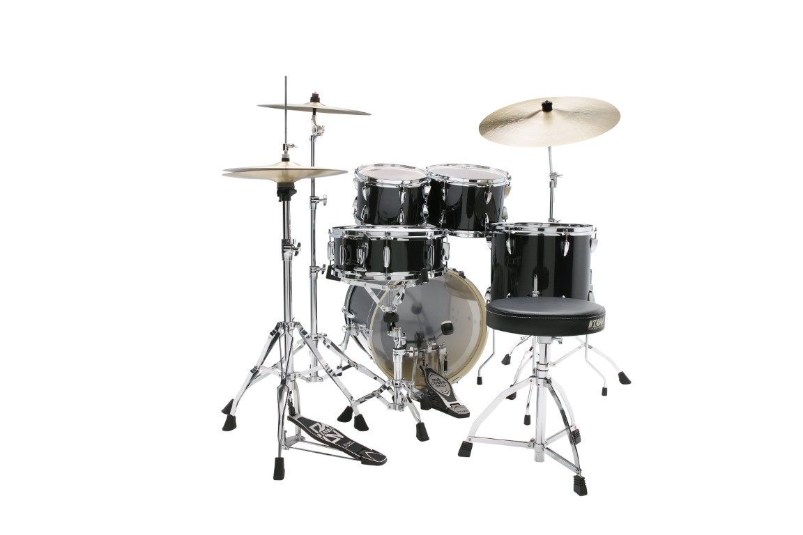 Tama Imperialstar 18'' - 5 FÛts - Hairline Black - Jazz Akustik Schlagzeug - Variation 5