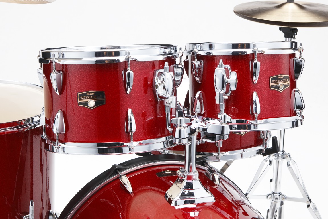 Tama Imperialstar 22'' - 6 FÛts Et + - Burnt Red Mist - Akustik Schlagzeug Rock - Variation 1