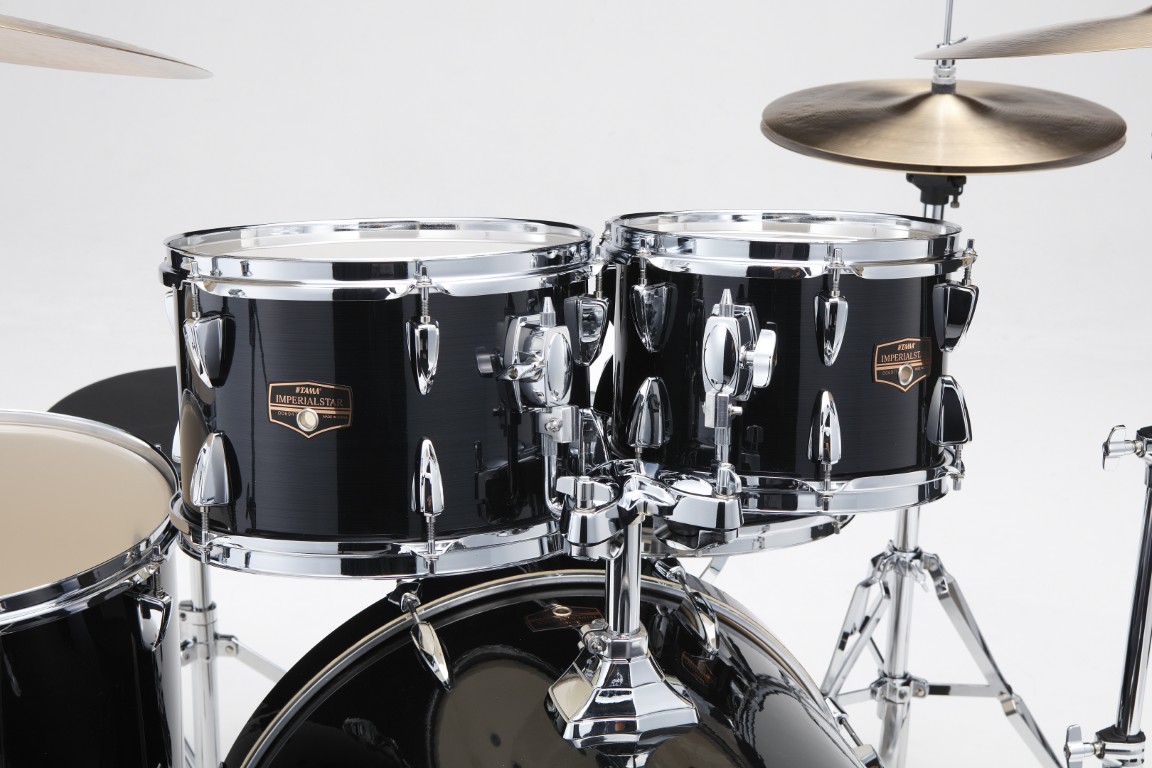 Tama Imperialstar 22'' - 6 FÛts Et + - Hairline Black - Akustik Schlagzeug Rock - Variation 1