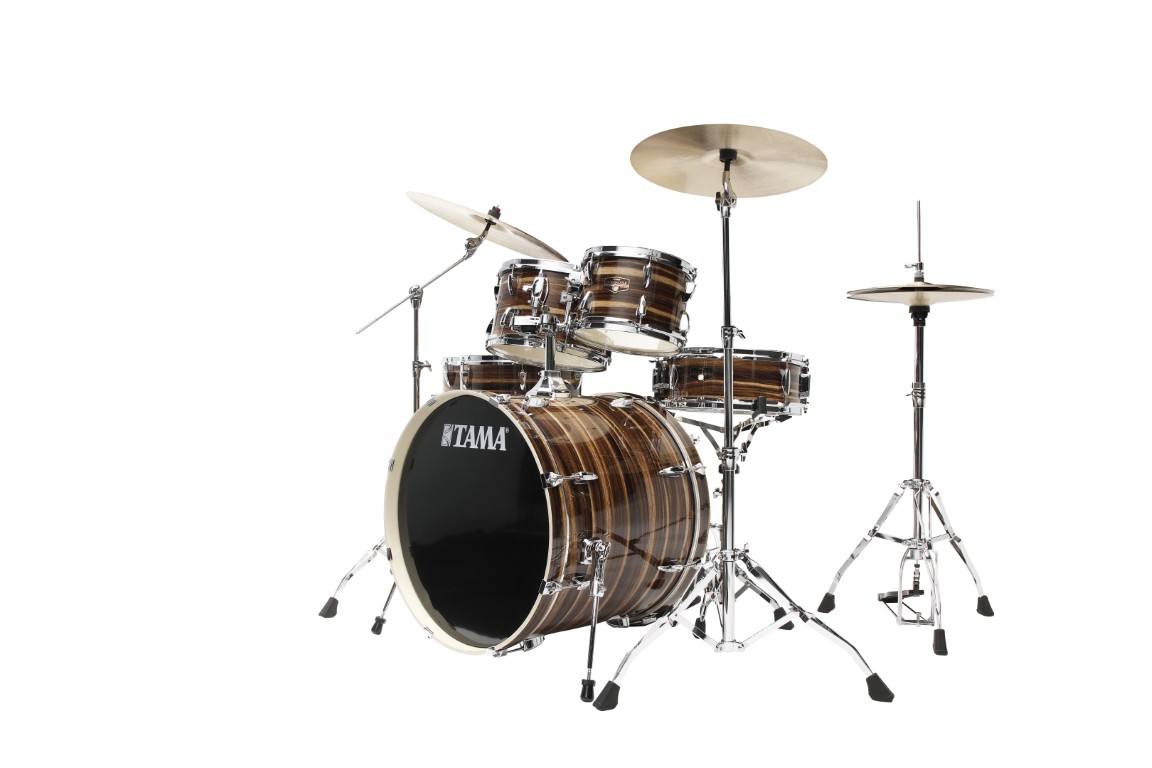 Tama Imperialstar 22'' - 6 FÛts Et + - Coffee Teak Wrap - Akustik Schlagzeug Rock - Variation 2