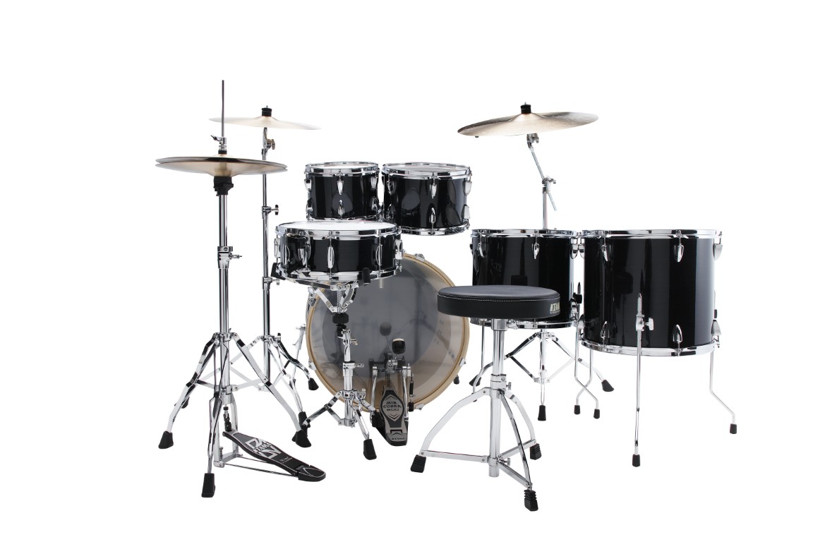 Tama Imperialstar 22'' - 6 FÛts Et + - Hairline Black - Akustik Schlagzeug Rock - Variation 5
