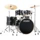 Imperialstar Kit + Meinl Set - hairline black