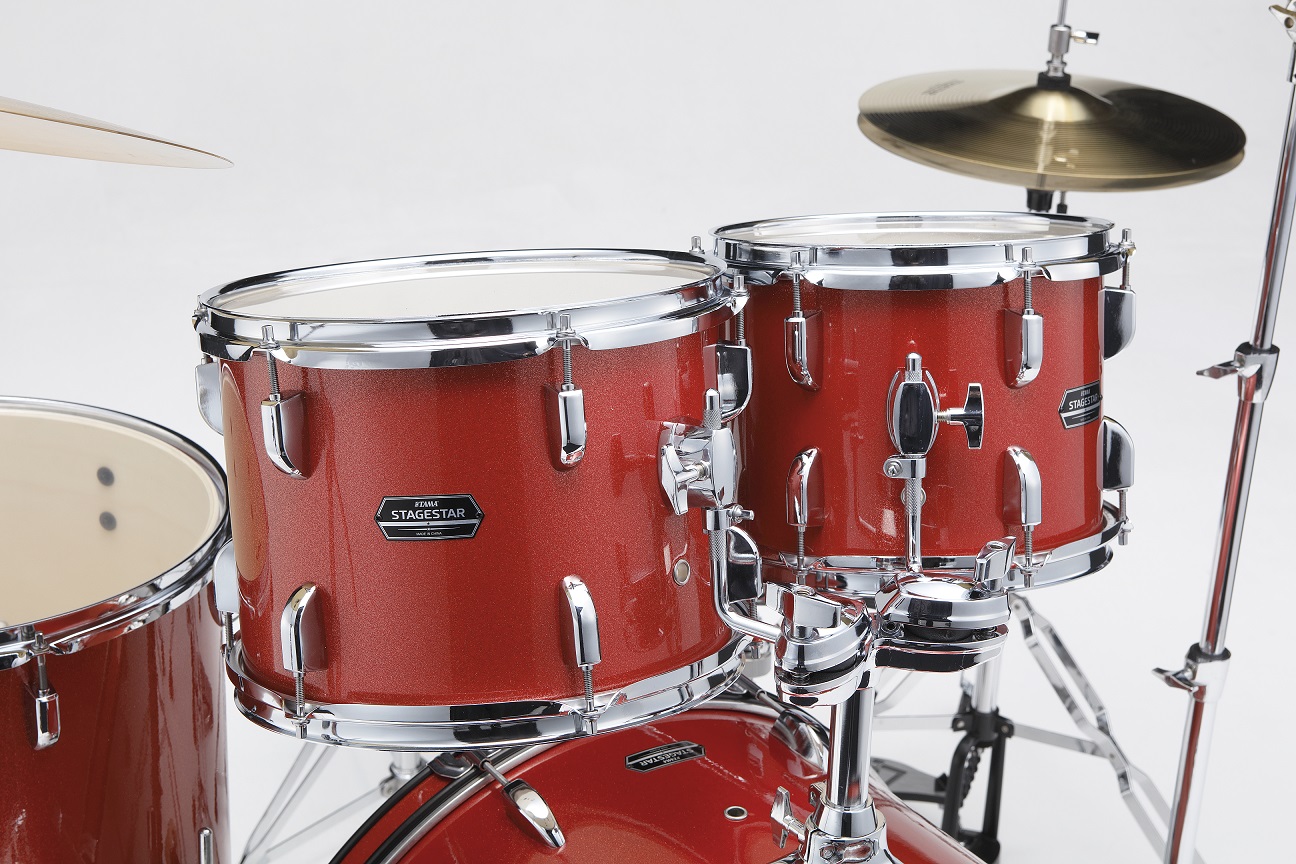 Tama Stagestar St50h5 20 Poplar Kit - Candy Red Sparkle - Bühne Akustik Schlagzeug - Variation 1