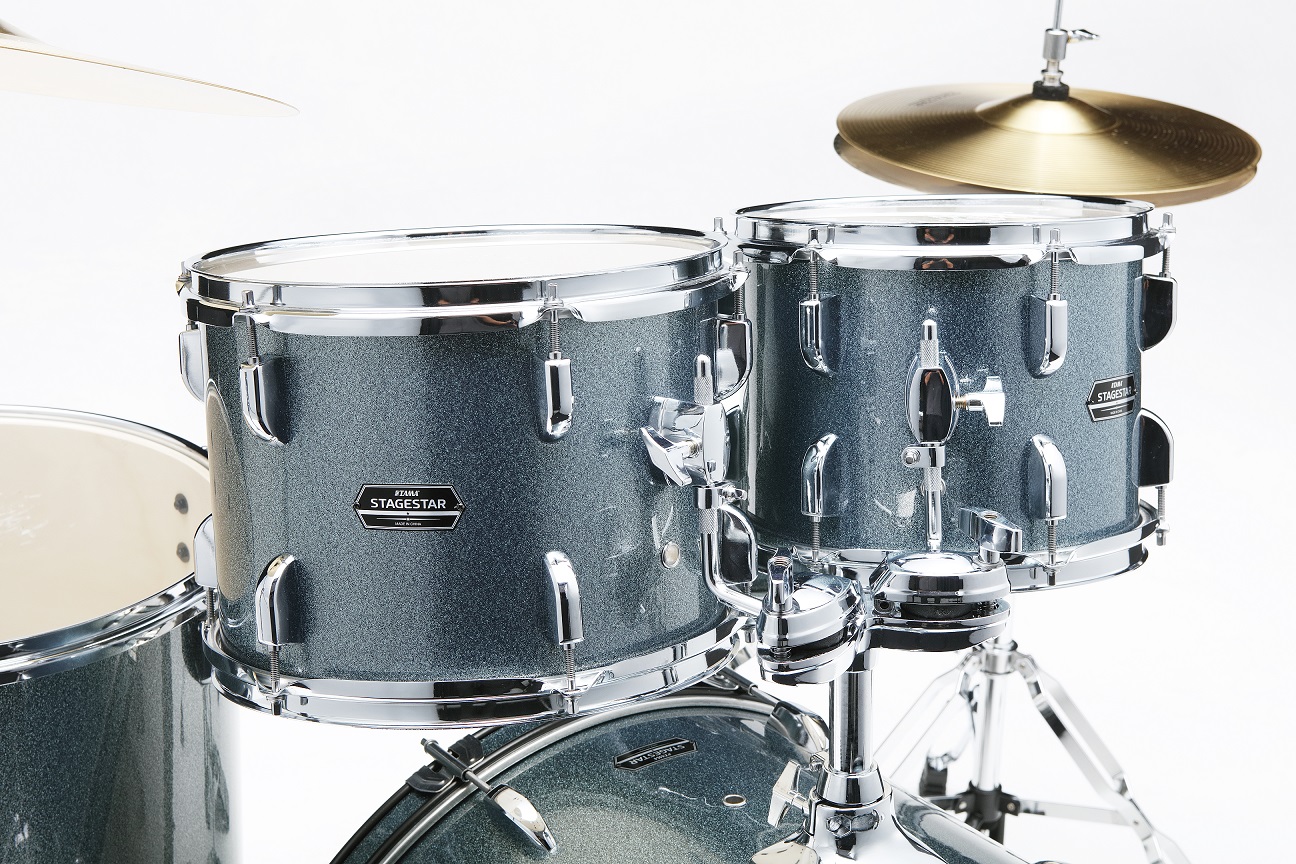 Tama Stagestar St50h5 20 Poplar Kit - Sea Blue Mist - Bühne Akustik Schlagzeug - Variation 1