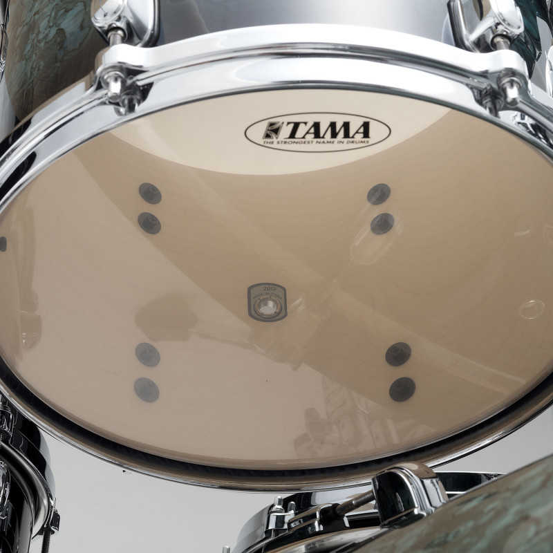 Tama Starclassic Performer 22 4 Futs - 4 FÛts - Molten Steel Blue Burst - Akustik Schlagzeug Rock - Variation 3