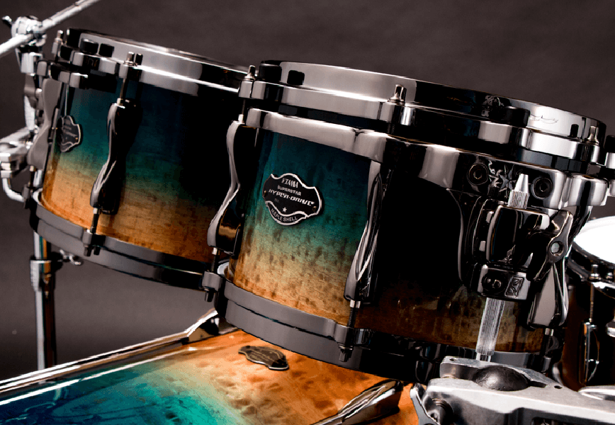 Tama Superstar Hyper-drive Limited Edition Ml52hlzbsg-fof - 5 FÛts - Figured Ocean Fade - Standard Akustik Schlagzeug - Variation 2