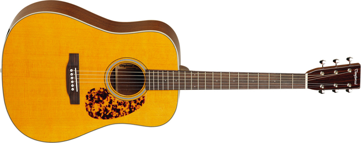 Tanglewood Tw40 D An Sundance Historic Dreadnought Epicea Acajou - Natural - Westerngitarre & electro - Main picture