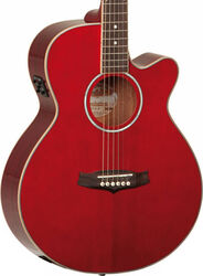 Folk-gitarre Tanglewood TSF CE R Evolution IV - Red