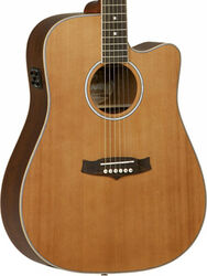 Folk-gitarre Tanglewood TW28 CSN CE Evolution V - Natural satin