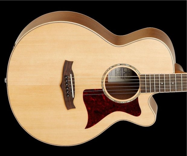 Tanglewood Tw145 Ss Ce Premier Super Folk 000 Cw Epicea Acajou - Natural Satin - Westerngitarre & electro - Variation 2