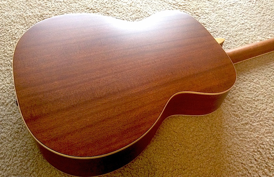 Tanglewood Tw170 Ss Premier Om Epicea Acajou - Natural Satin - Westerngitarre & electro - Variation 3