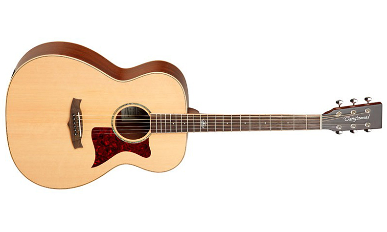 Tanglewood Tw170 Ss Premier Om Epicea Acajou - Natural Satin - Westerngitarre & electro - Variation 1