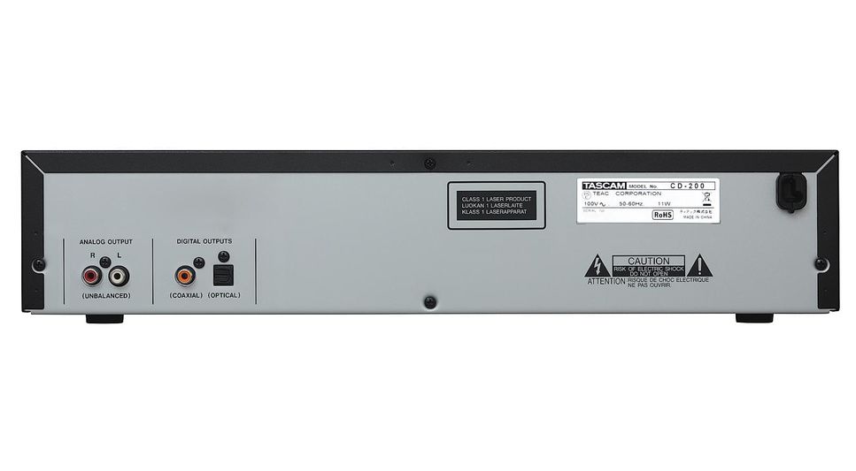Tascam Cd200 - CD-Brenner in Rack - Variation 2