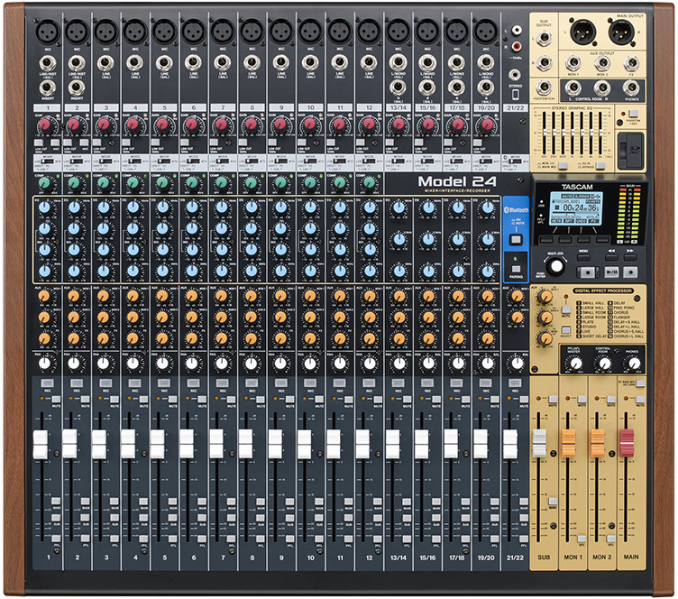 Tascam Model 24 - Analoges Mischpult - Main picture