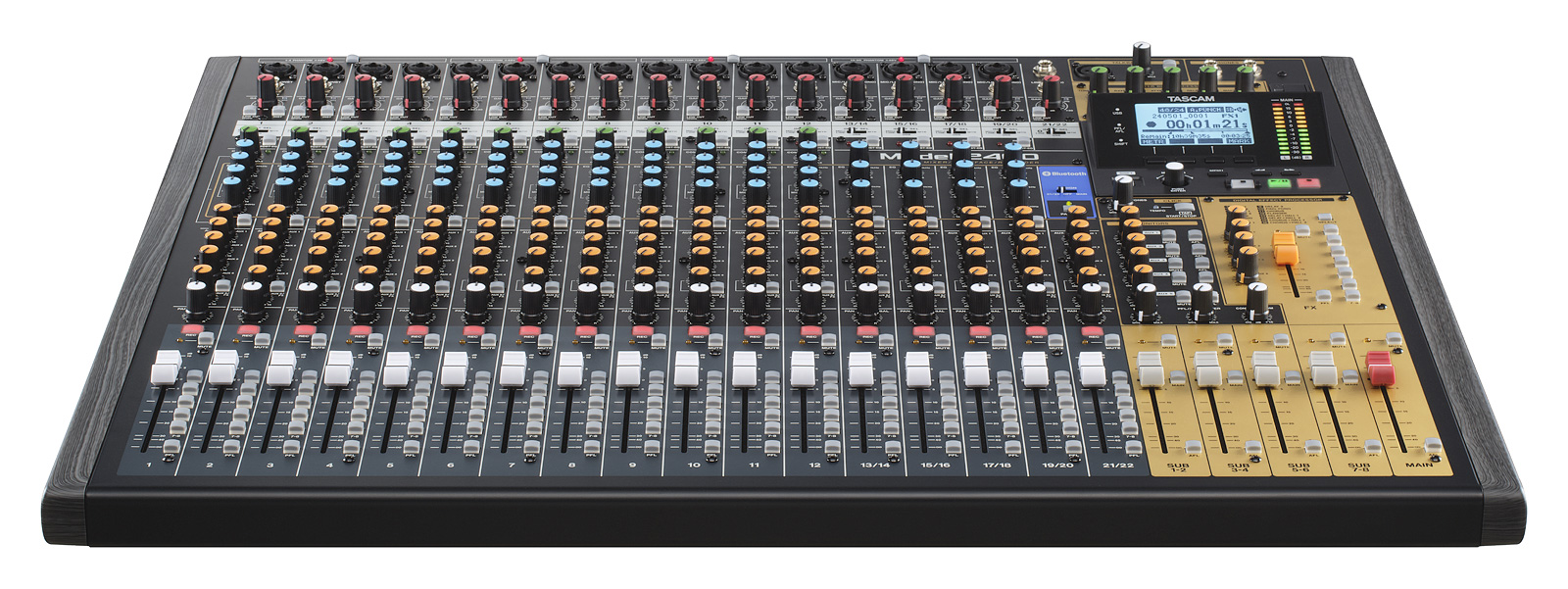 Tascam Model 2400 - Analoges Mischpult - Variation 2