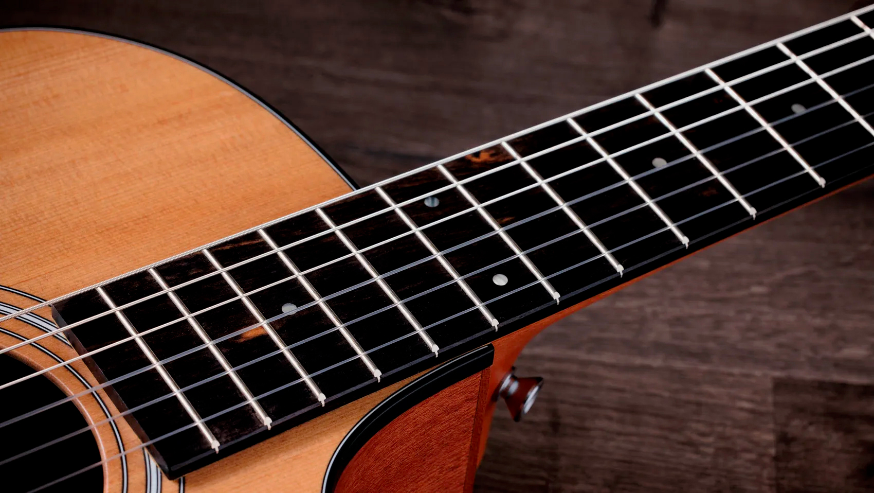 Taylor 112ce-n Grand Concert Cw Nylon Epicea Sapele Eb Esn - Natural Matte - Konzertgitarren 4/4 - Variation 8