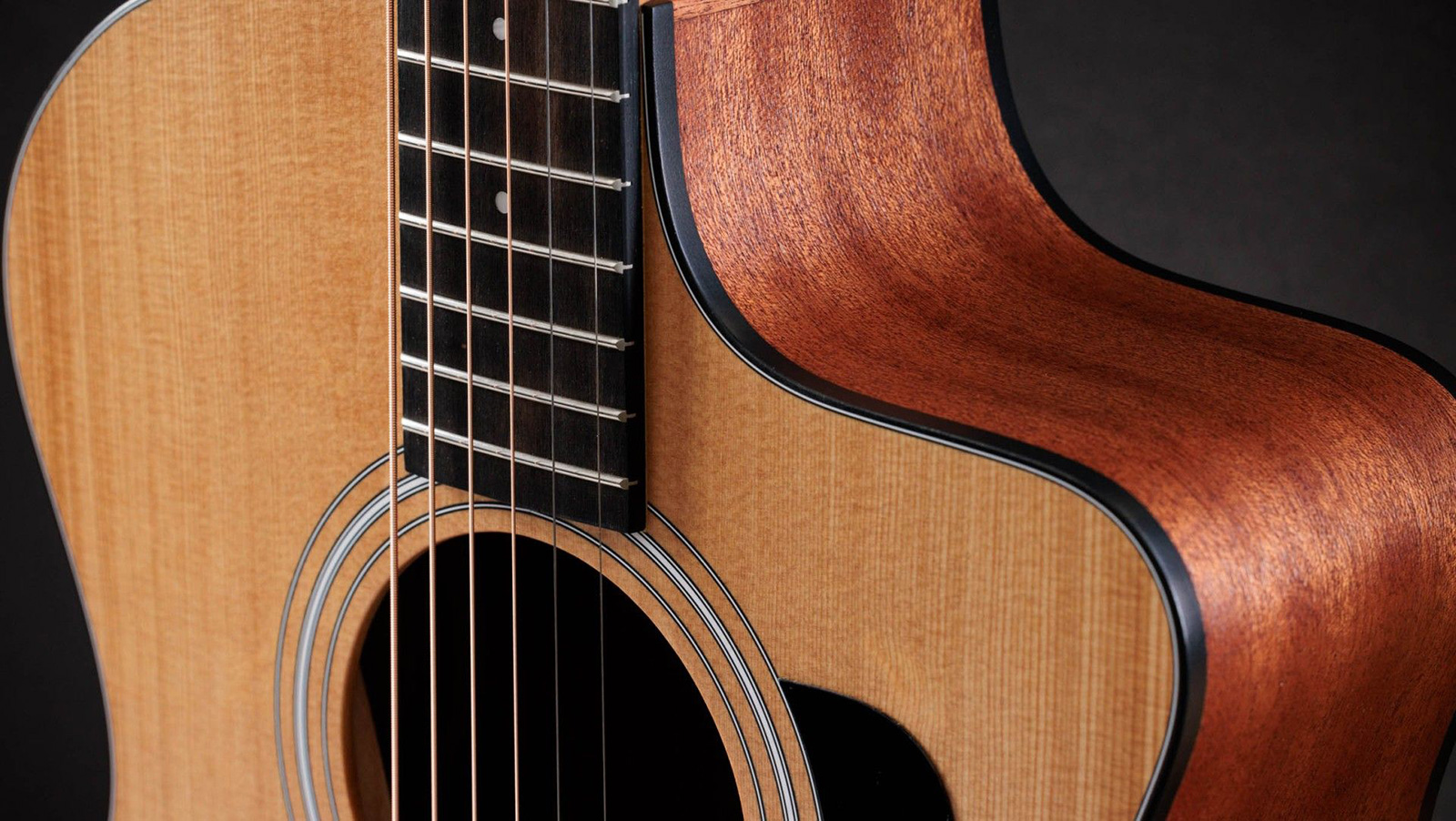 Taylor 114ce 2024 Grand Auditorium Cw Epicea Sapele Eb Es2 - Natural Matte - Folk-Gitarre - Variation 2