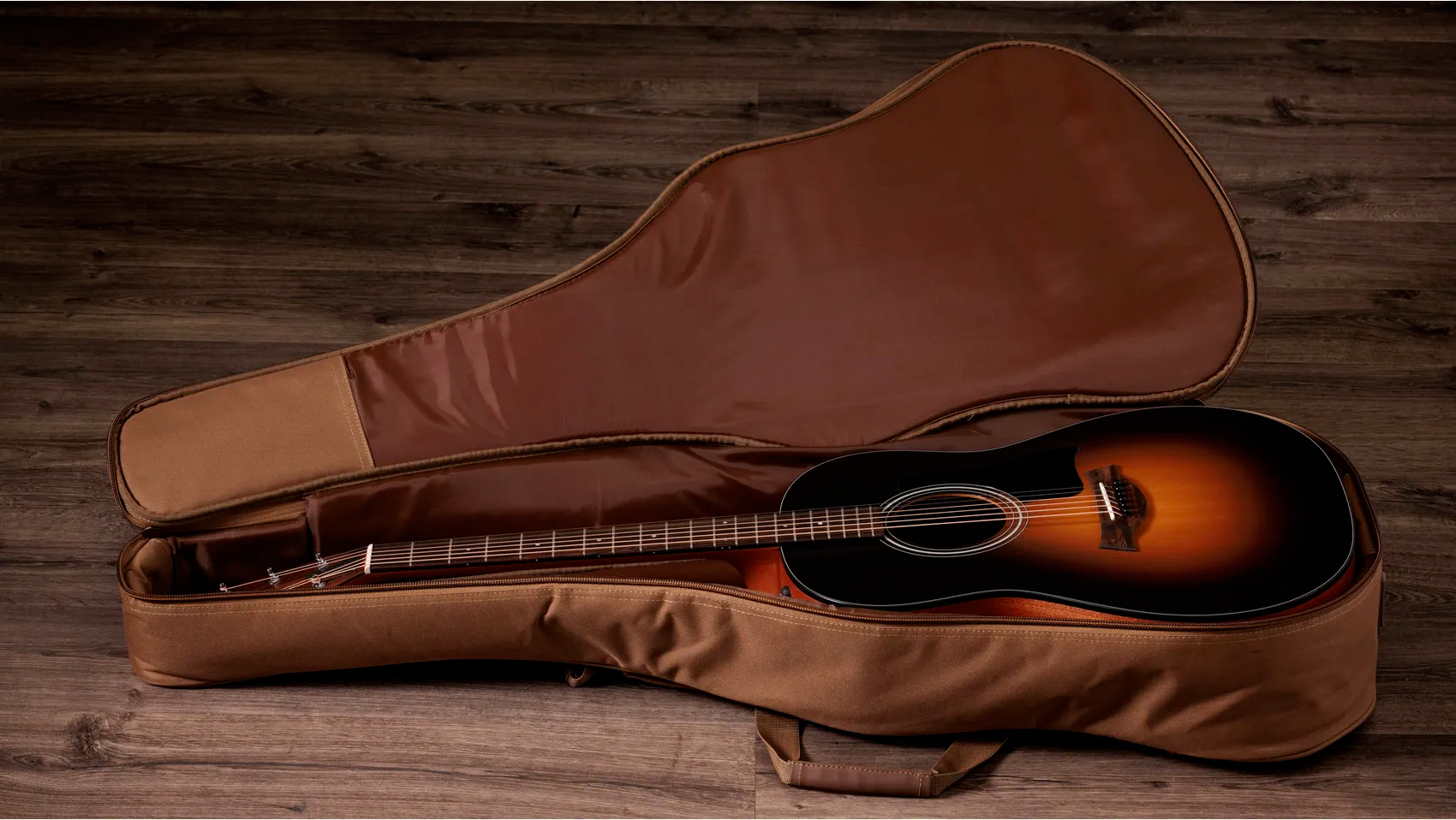 Taylor 117e Special Edition Grand Pacific Epicea Sapele Euc Es2 - Dark Tobacco Edgeburst Top - Folk-Gitarre - Variation 7