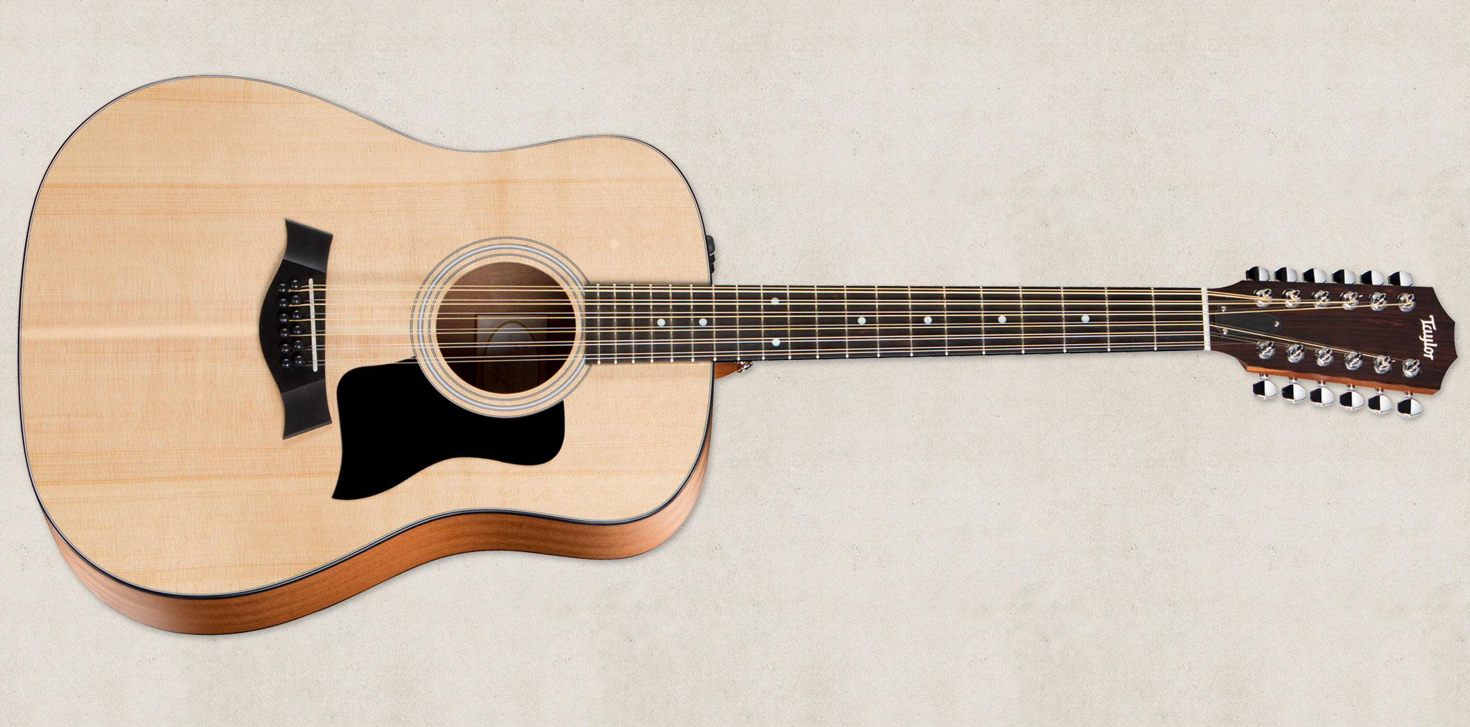 Taylor 150e Dreadnought 12c Epicea Sapele Eb Es2 - Natural Satin - Elektroakustische Gitarre - Variation 2