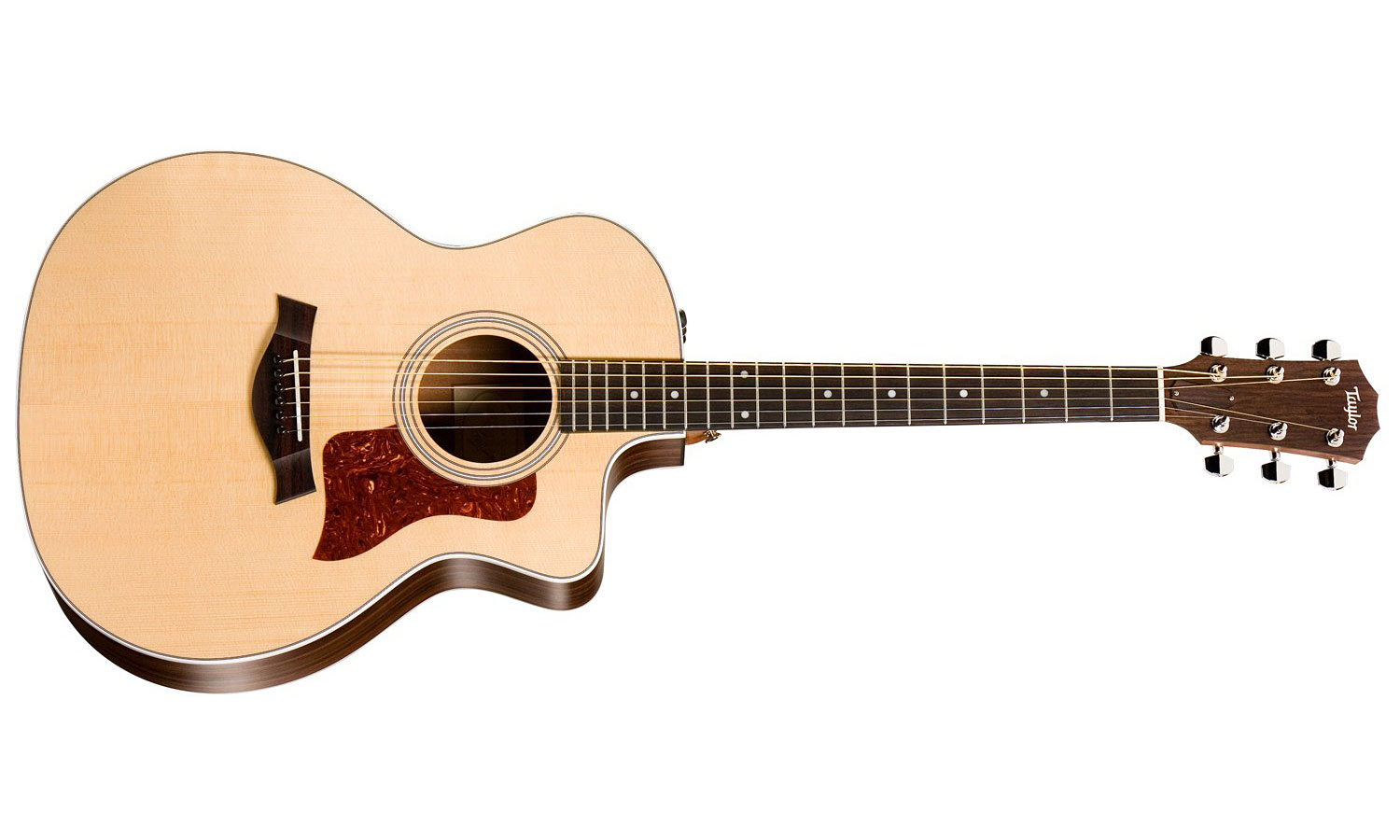 Taylor 214ce Grand Auditorium Natural Gloss Top - Westerngitarre & electro - Variation 1