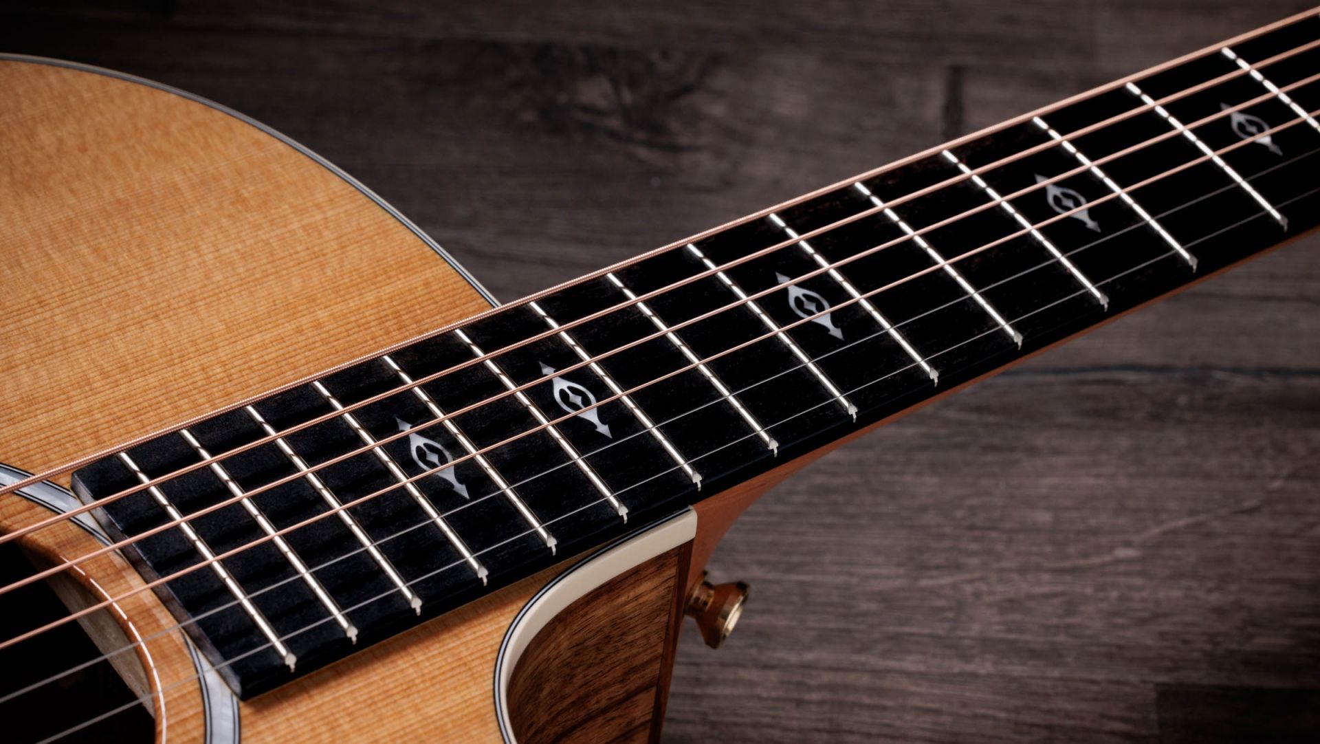 Taylor 214ce-k Dlx Grand Auditorium Cw Epicea Koa Eb Es2 - Natural - Folk-Gitarre - Variation 4