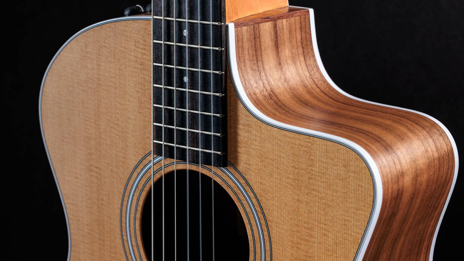 Taylor 214ce-n 2024 Grand Auditorium Cw Epicea Noyer Eb Esn - Natural - Konzertgitarren 4/4 - Variation 3