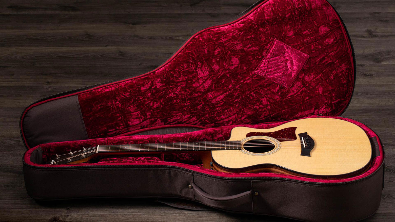 Taylor 214ce Plus Lh Grand Auditorium Cw Gaucher Epicea Palissandre Eb Es2 - Natural - Folk-Gitarre - Variation 6