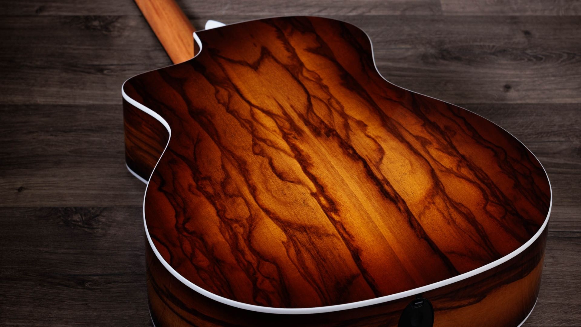 Taylor 214ce Plus Special Edition Grand Auditorium Cw Epicea African Ziricote Eb Es2 - Shaded Edge Burst - Folk-Gitarre - Variation 4